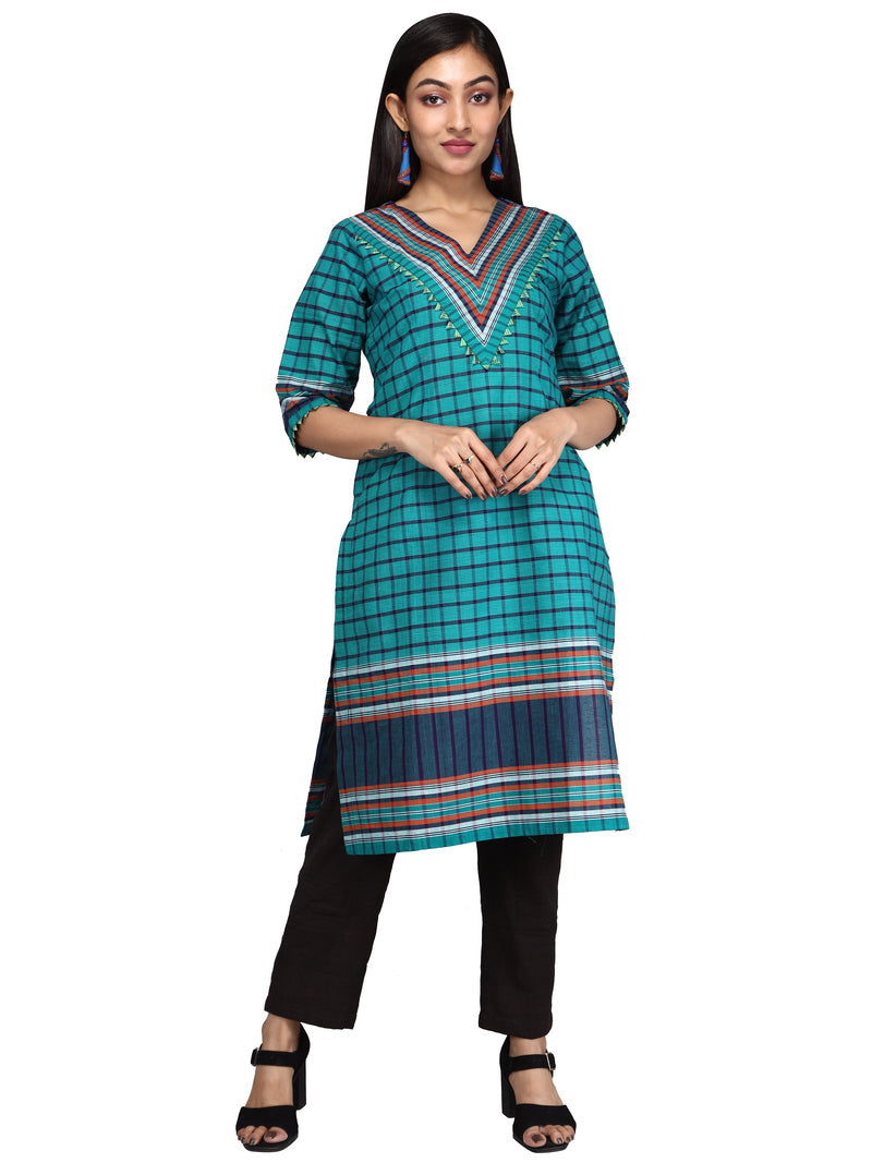 Gamcha kurti best sale