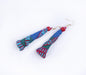 Handcrafted Gamcha Fabric Earings E04